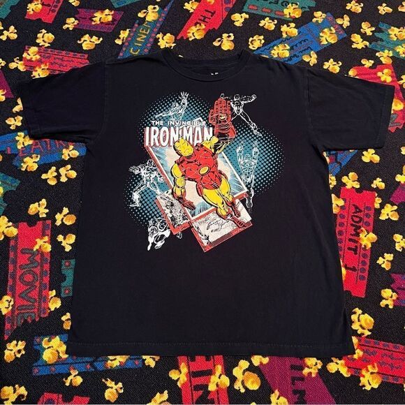 The Invincible Iron Man Disney Store Exclusive Graphic Tee Shirt / Size S - Picture 1 of 4